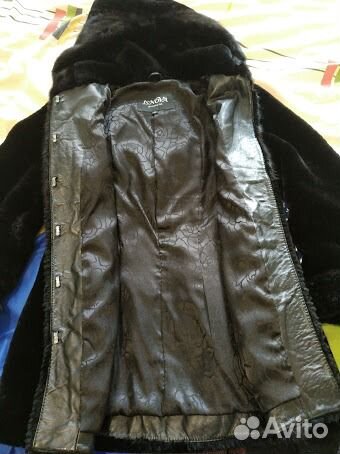 Шуба норка + мутон