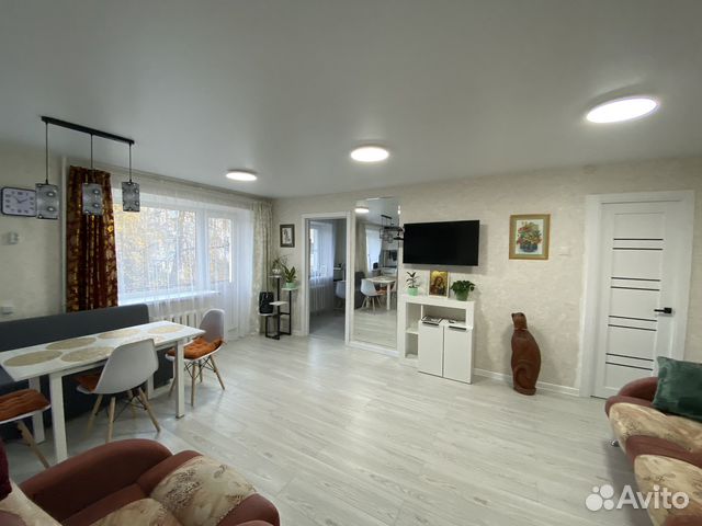 

1-к. квартира, 43 м², 3 кровати