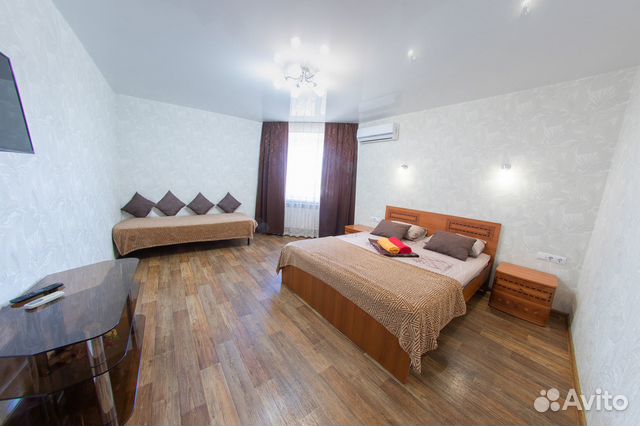 

1-к. квартира, 45 м², 3 кровати