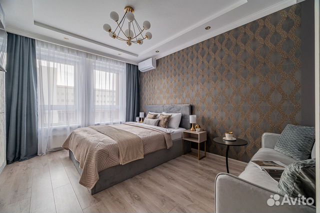 

1-к. квартира, 33,2 м², 2 кровати