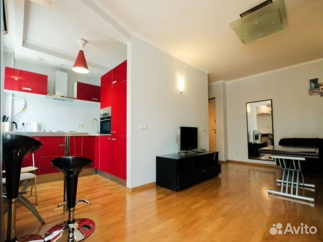 

1-к. квартира, 52 м², 2 кровати