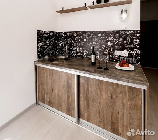 

Квартира-студия, 27 м², 1 кровать