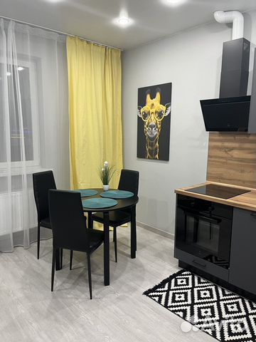 

Квартира-студия, 37,7 м², 1 кровать