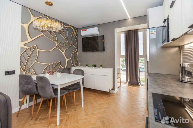 

1-к. квартира, 40 м², 2 кровати