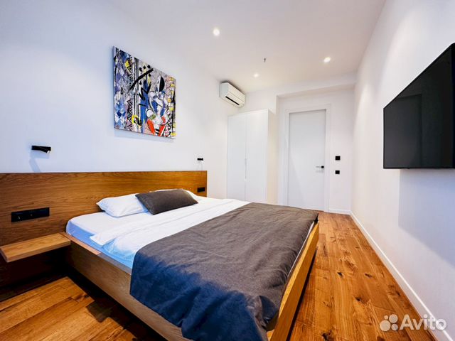

1-к. квартира в апарт-отеле, 54 м², 2 кровати