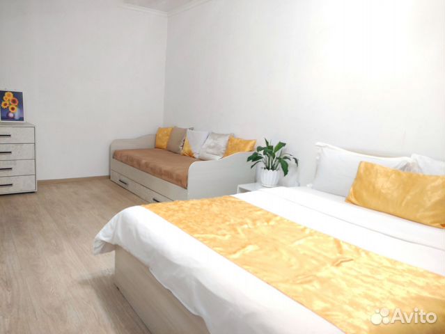 

1-к. квартира, 36 м², 2 кровати