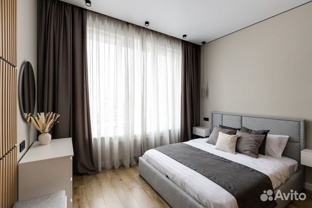 

Квартира-студия, 40 м², 2 кровати