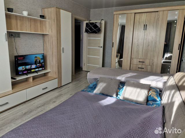 

1-к. квартира, 32 м², 2 кровати
