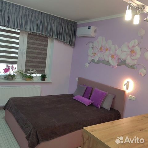 

Квартира-студия, 34 м², 2 кровати