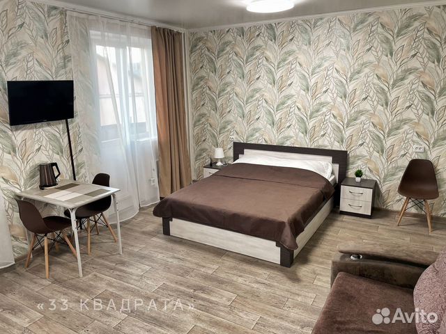 

Квартира-студия, 40 м², 2 кровати