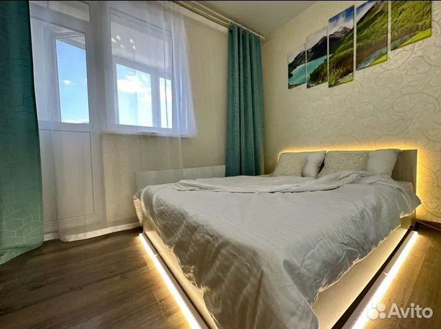 

Квартира-студия, 35 м², 2 кровати