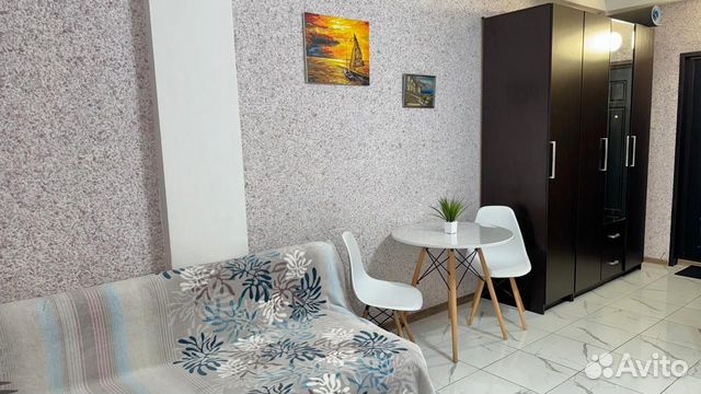 

Квартира-студия, 30 м², 2 кровати