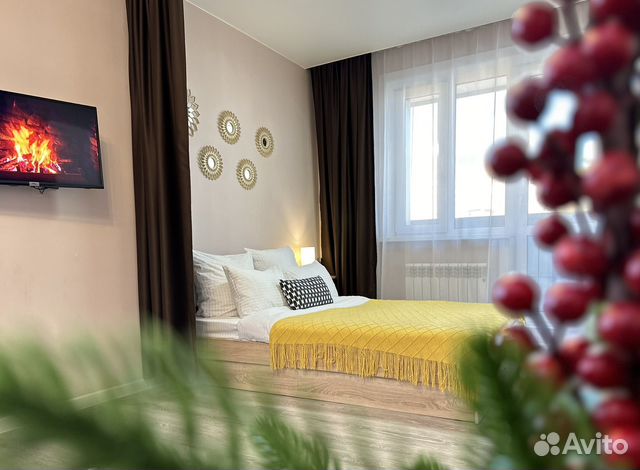 

Квартира-студия, 32 м², 2 кровати
