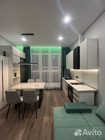 

Квартира-студия, 25 м², 2 кровати