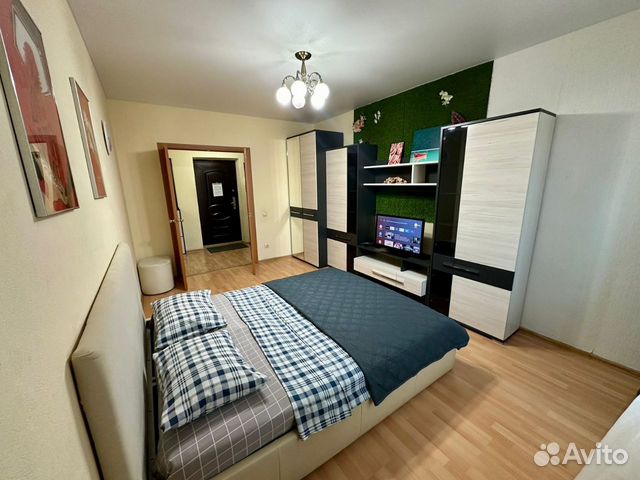 

1-к. квартира, 45,4 м², 2 кровати