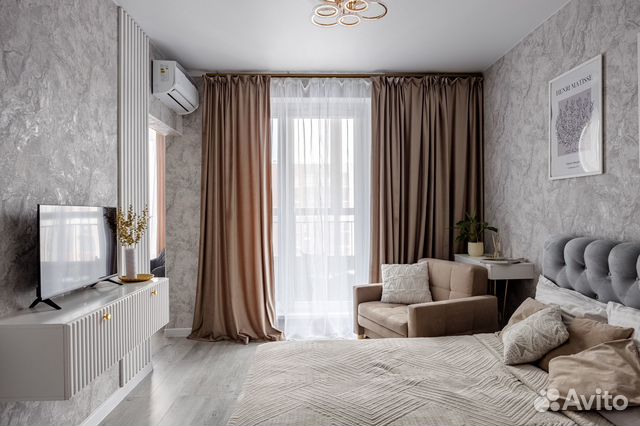 

Квартира-студия, 25 м², 1 кровать