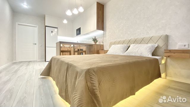 

Квартира-студия, 35 м², 1 кровать