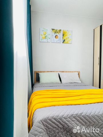 

1-к. квартира, 30 м², 2 кровати