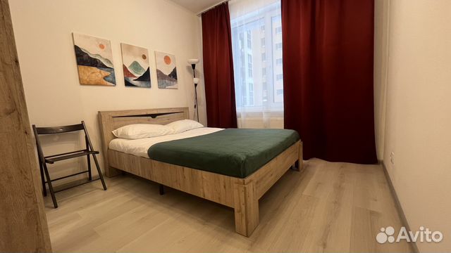 

1-к. квартира, 35 м², 3 кровати