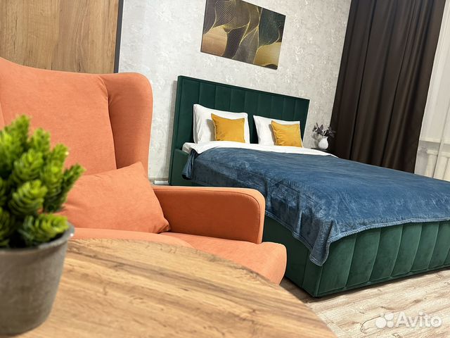 

1-к. квартира, 53 м², 2 кровати