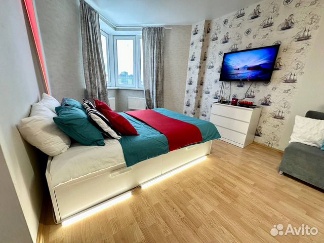

Квартира-студия, 41,4 м², 2 кровати