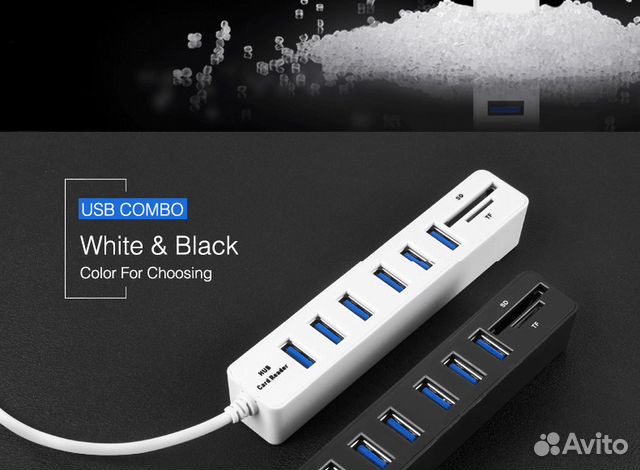 Концентратор USB combo 3/6 Концентратор USB combo 3/6