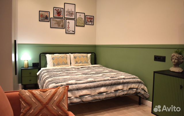 

Квартира-студия, 25 м², 2 кровати