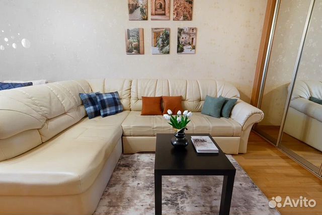 

1-к. квартира, 38 м², 2 кровати