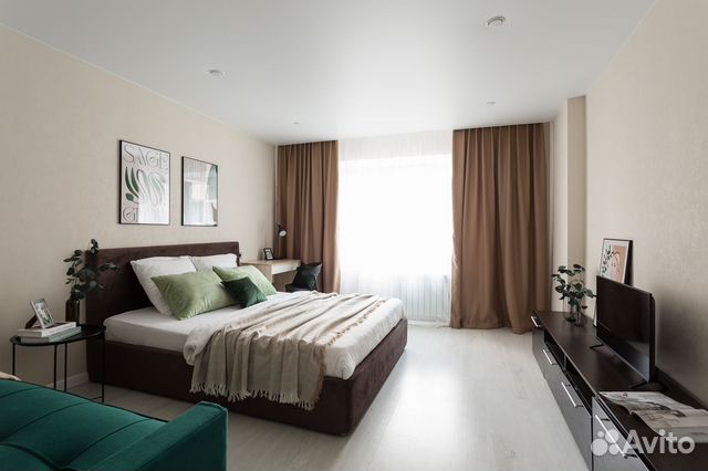 

1-к. квартира, 35,8 м², 2 кровати