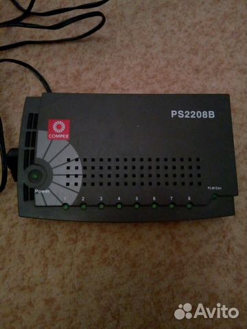 Хаб Compex ps2208b 8 портов