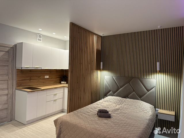 

Квартира-студия, 30 м², 1 кровать