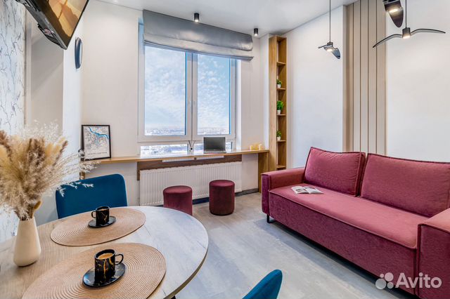

Квартира-студия, 26 м², 2 кровати
