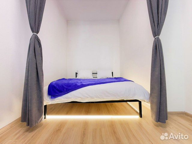 

Квартира-студия, 40 м², 2 кровати