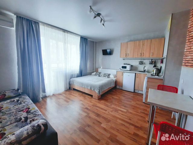 

Квартира-студия, 30 м², 2 кровати