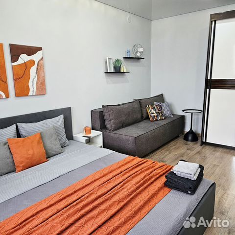 

1-к. квартира, 36 м², 2 кровати