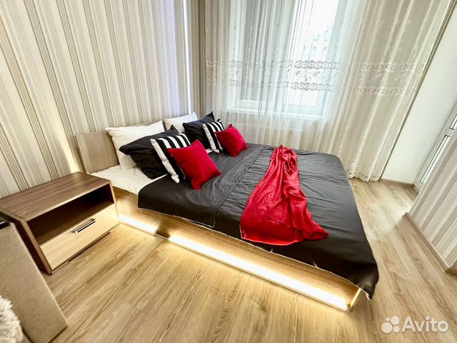 

1-к. квартира, 43,1 м², 2 кровати