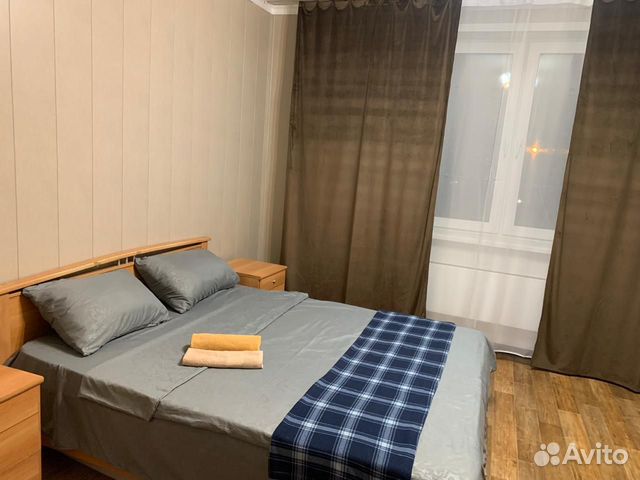 

1-к. квартира, 38 м², 2 кровати