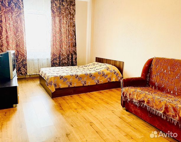 

1-к. квартира, 40 м², 2 кровати