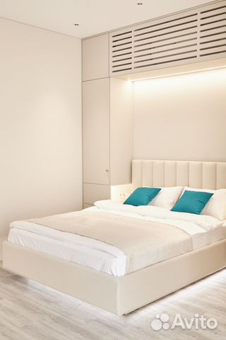 

1-к. квартира, 60 м², 2 кровати