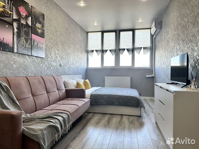 

Квартира-студия, 29 м², 2 кровати