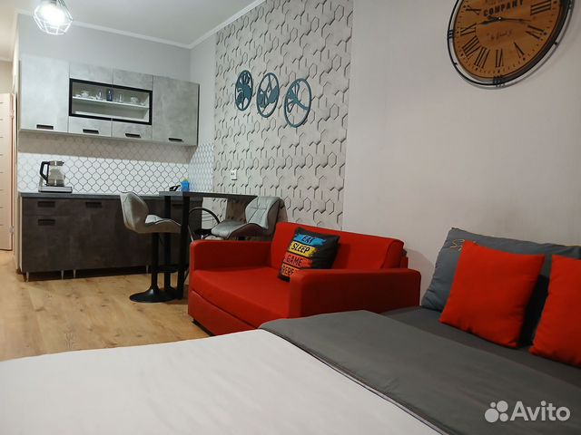

Квартира-студия, 24 м², 1 кровать