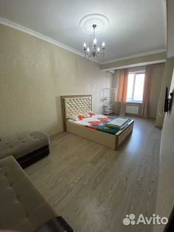 

1-к. квартира, 60 м², 2 кровати