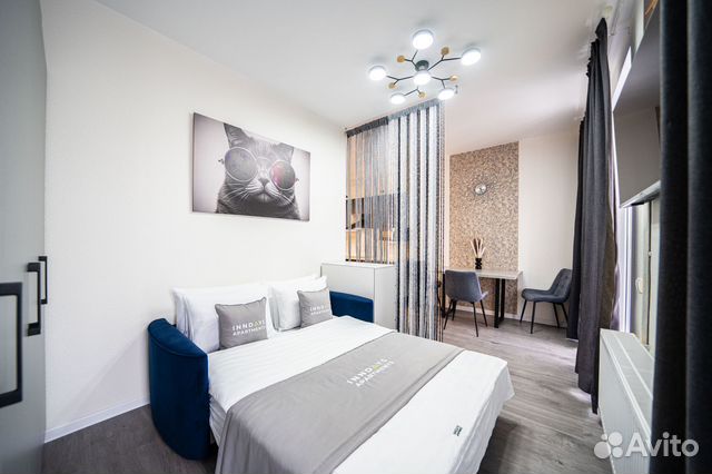 

Квартира-студия, 29 м², 1 кровать