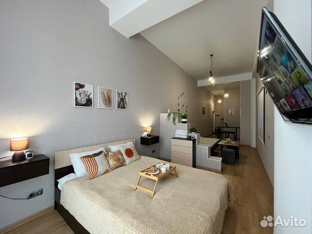

1-к. квартира, 38 м², 2 кровати