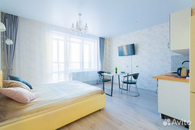 

Квартира-студия, 32 м², 2 кровати