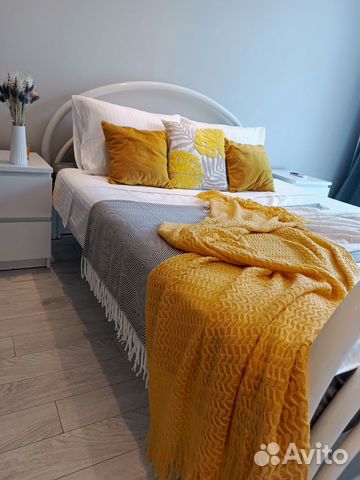 

1-к. квартира, 44 м², 2 кровати