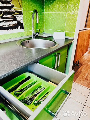 

2-к. квартира, 44 м², 2 кровати
