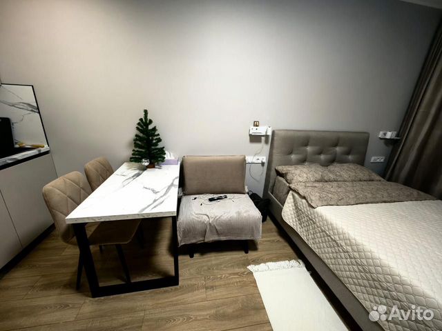 

Квартира-студия, 24 м², 2 кровати