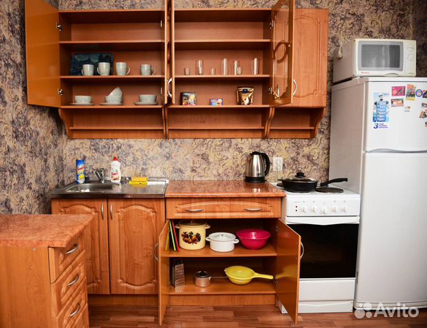 

1-к. квартира, 38 м², 2 кровати