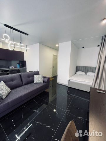 

Квартира-студия, 38 м², 2 кровати